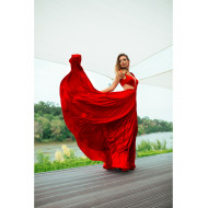 Rochie eleganta plisata